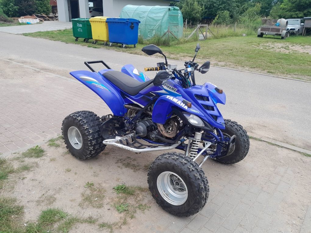 Yamaha raptor 660r zamiana 4x4