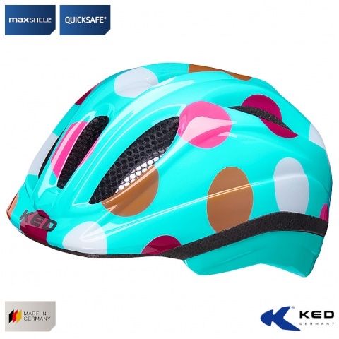 Kask rowerowy KED MEGGY TREND DotsRetro Junior "S/M" (49-55cm)