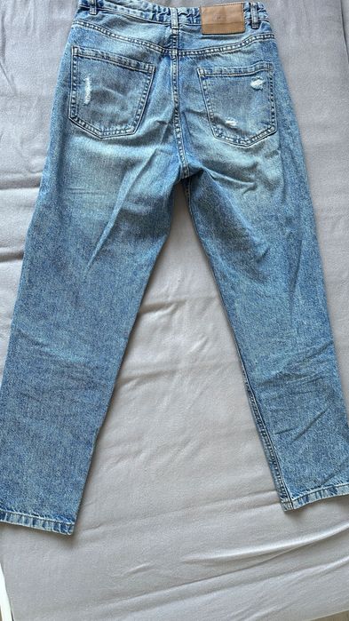 Jeansy dżinsy damskie mom