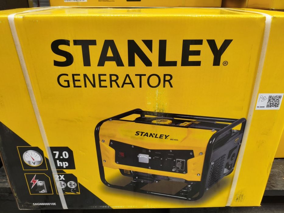 Nowy agregat Stanley 2,4kW sprzedam