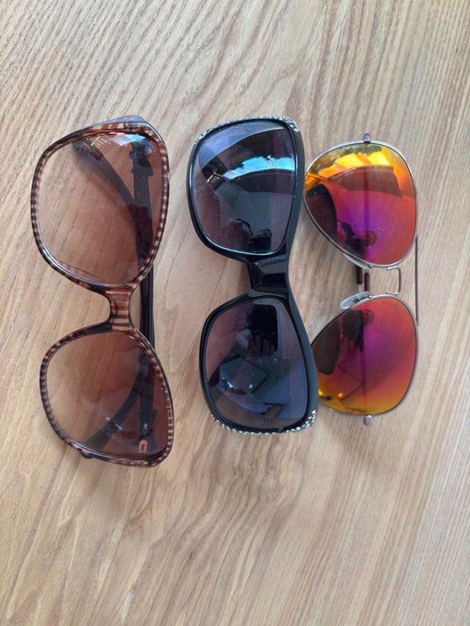 Сонцезахисні окуляри лот 3 шт. ціна 70  грн