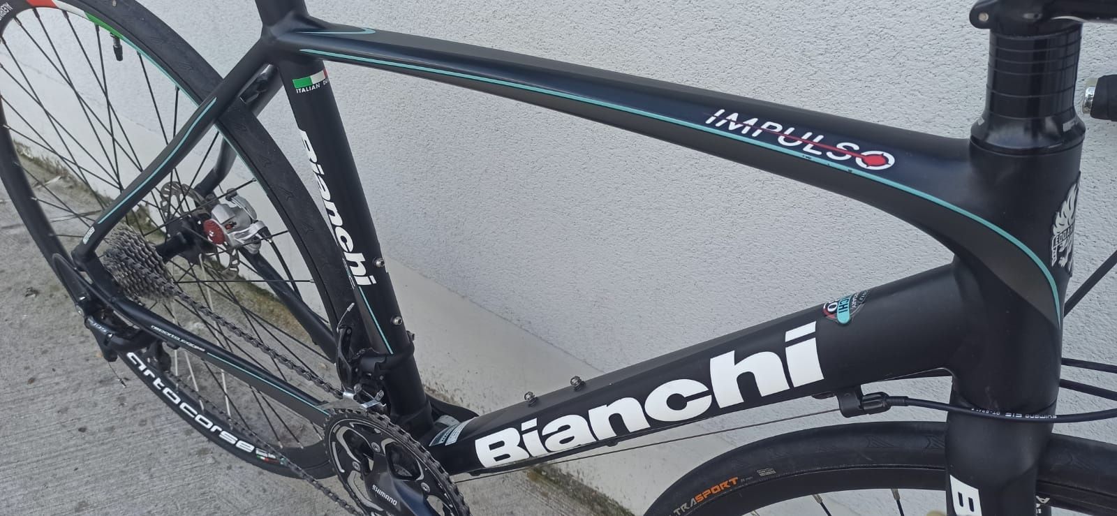 BIANCHI IMLULSO DISC, Shimano 105, Rozmiar S