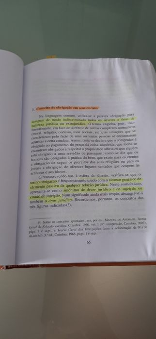 Livro Direito das obrigações