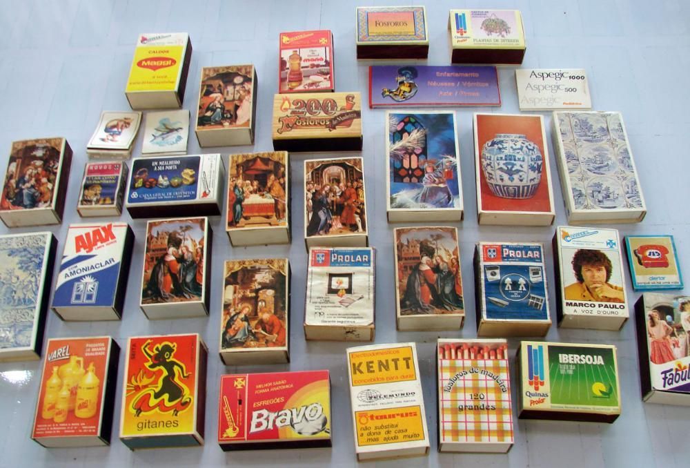 Colecção RARA 30 ANOS (1970, 80, 90) Caixas de Fósforos