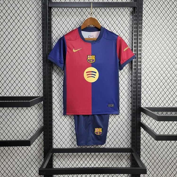 Komplet FC Barcelona 2024/25 RAPHINHA 11 Wysyłka z Polski 24H