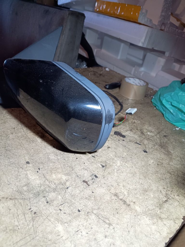 Lusterko lewe BMW E46 oryginał 3pin czarne