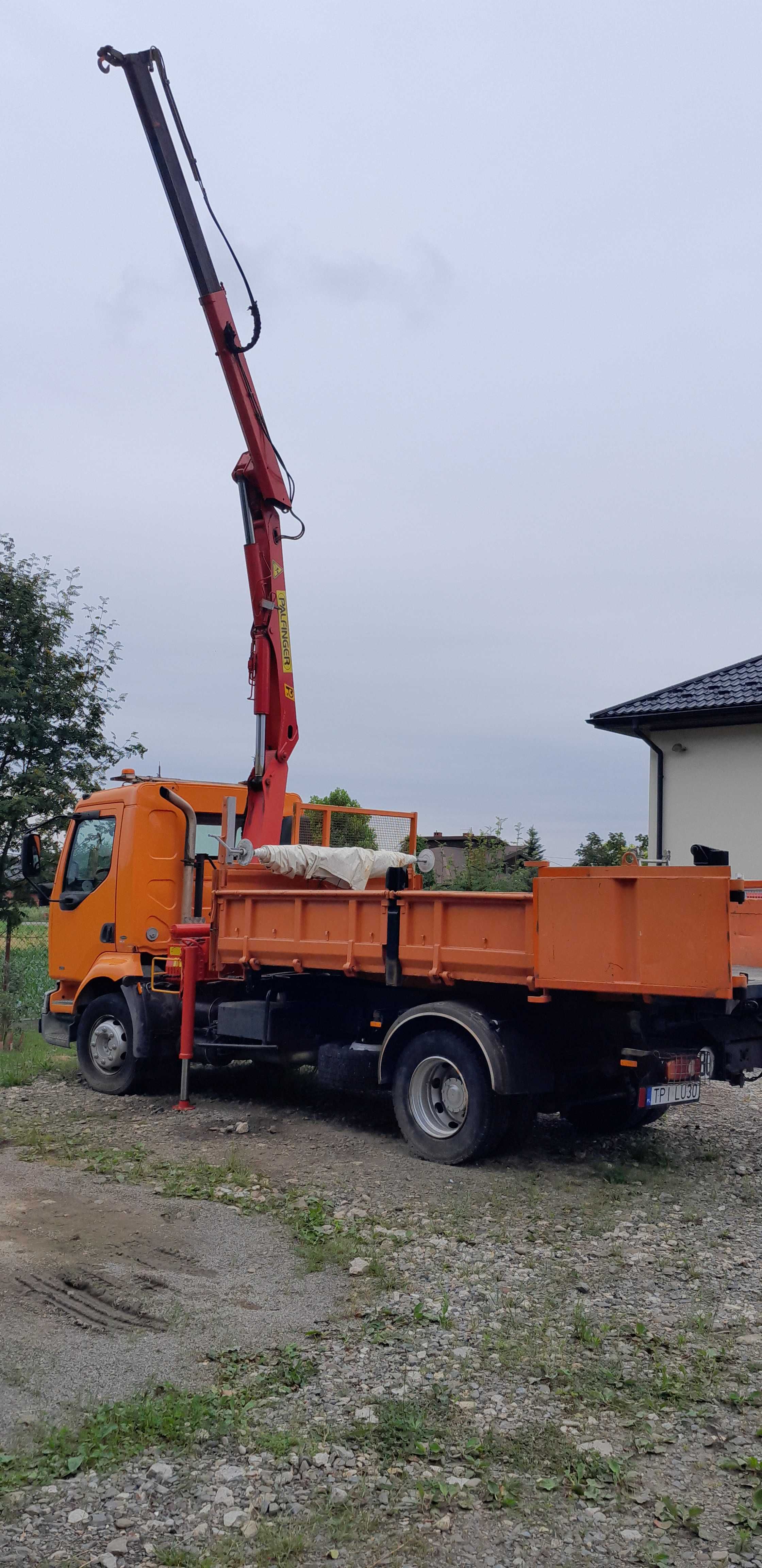 HDS usługi transport wywrotką ,kruszywa