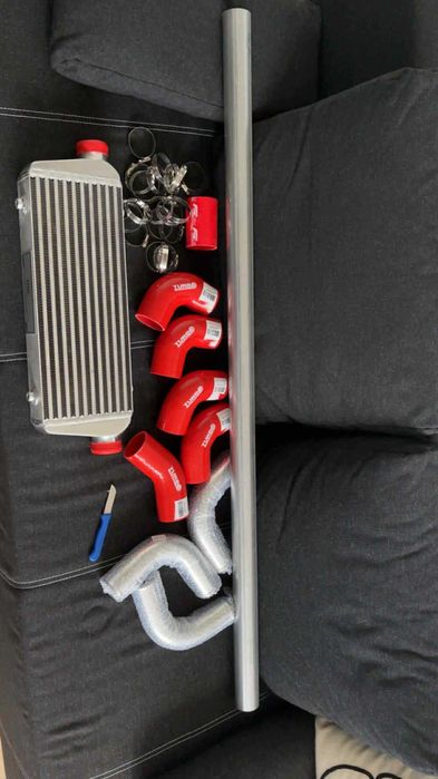 Intercooler FMIC 550x140x65 mm + orurowanie / Golf 4 1.9 tdi i inne