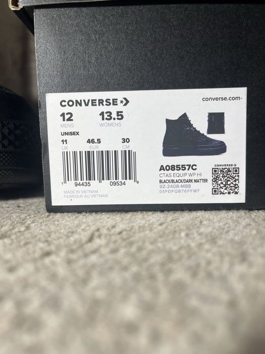 Converse Chuck Taylor All Star | Оригінал | 46,5 розмір