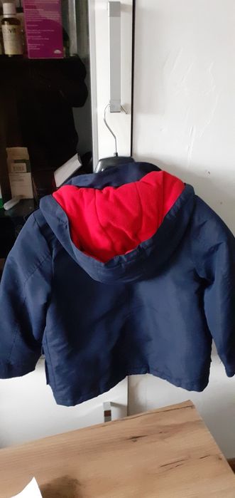 Parka chłopięca przejściowa F&F r 110 granatowa F