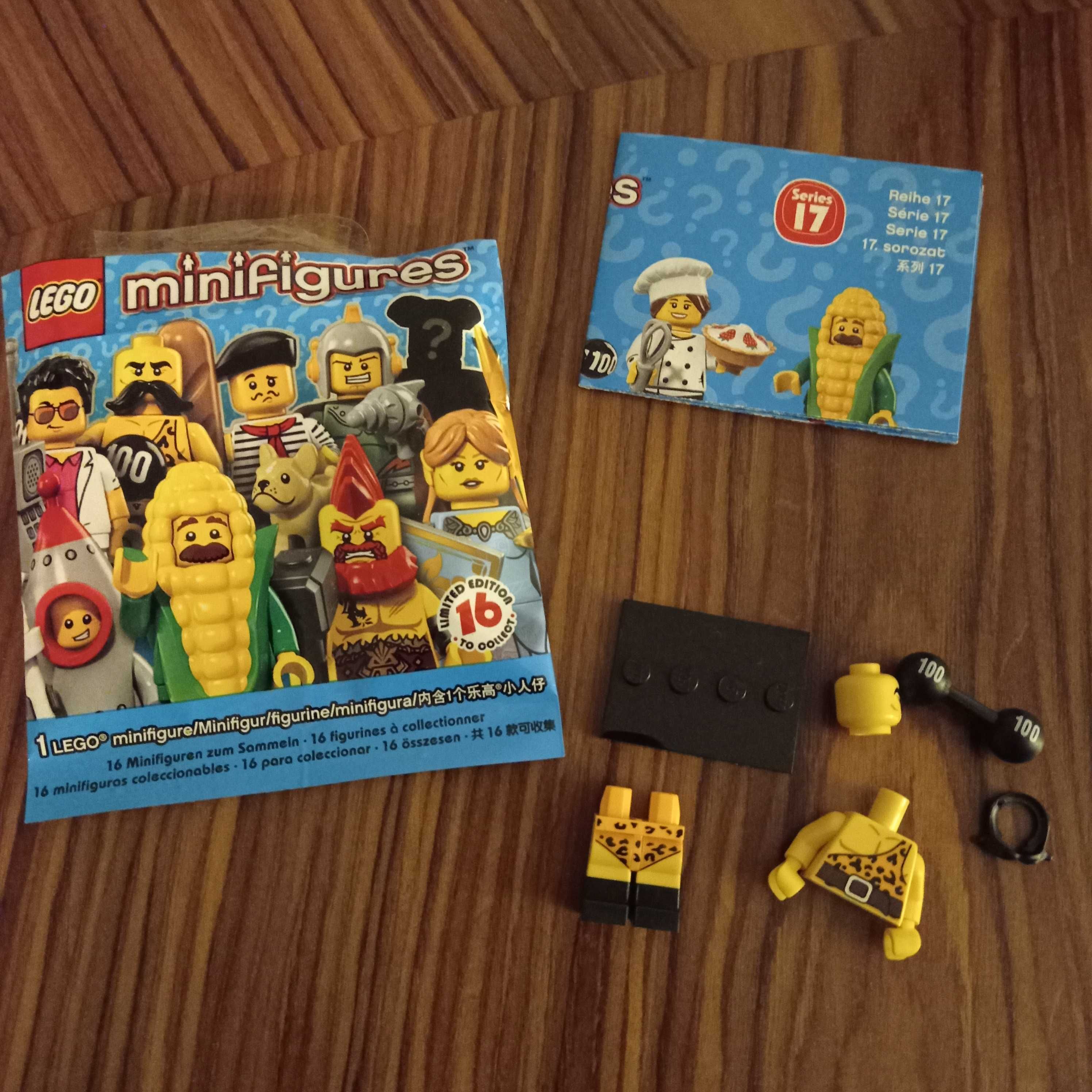 LEGO Minifigurka seria 17 SIŁACZ STRONG MAN 71018 ludzik figurka nowy