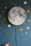 Lampka ścienna "Sleepy Moon"