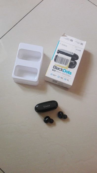 Наушники Bluetooth-гарнитура  Gelius Pro BlackDots GP-TWS010B Гарантия