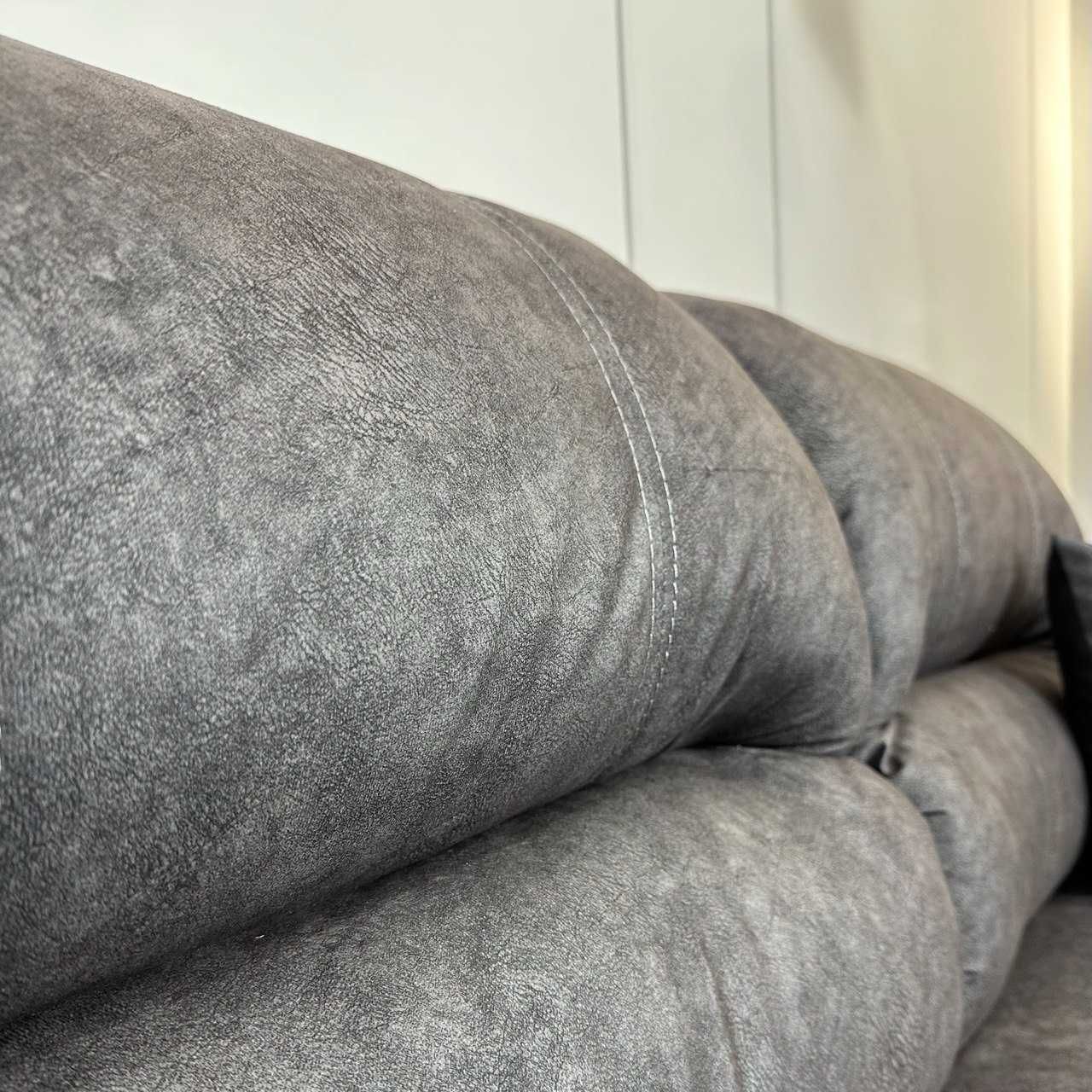 БЕЗКОШТОВНА ДОСТАВКА Новий кутовий диван в тканині, диван дельфін
