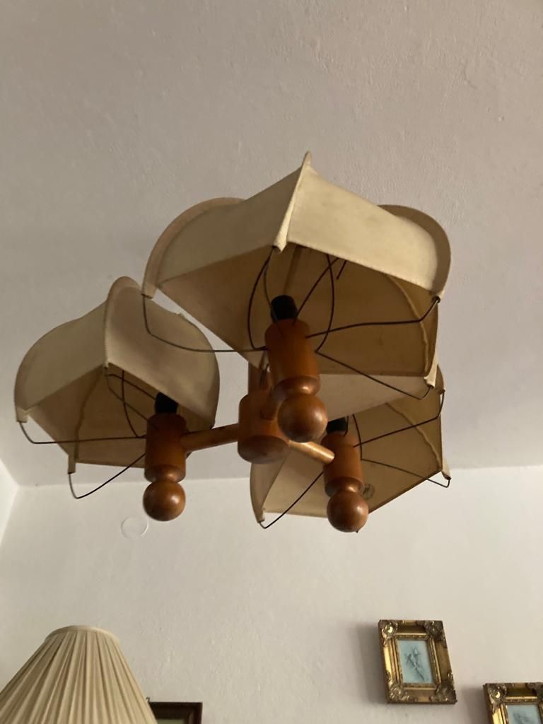 Lampa wisząca lata 70-te