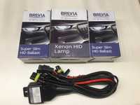 Комплект ксенону BREVIA Н4 6000К Super Slim Ballast