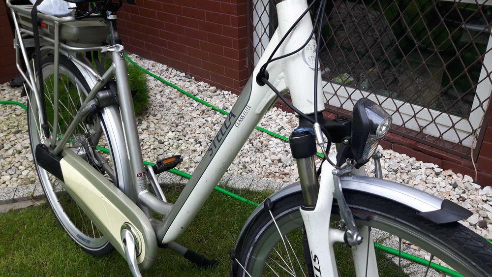 Rower damka elektryk holender STELLA wspomaganie