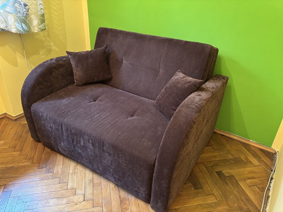 Fotel rozkładany amerykanka mała wersalka