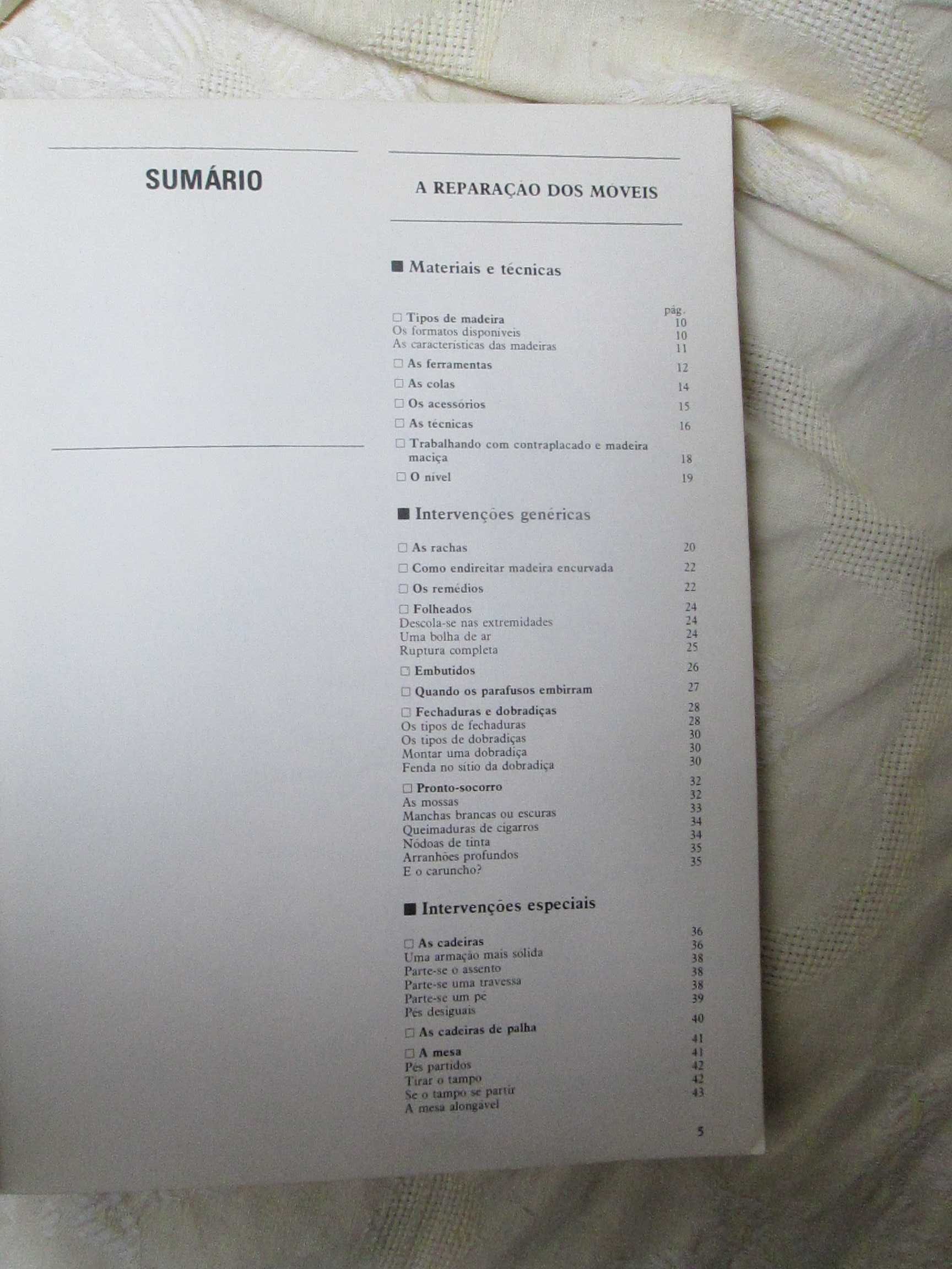 manual de Reparação de Móveis