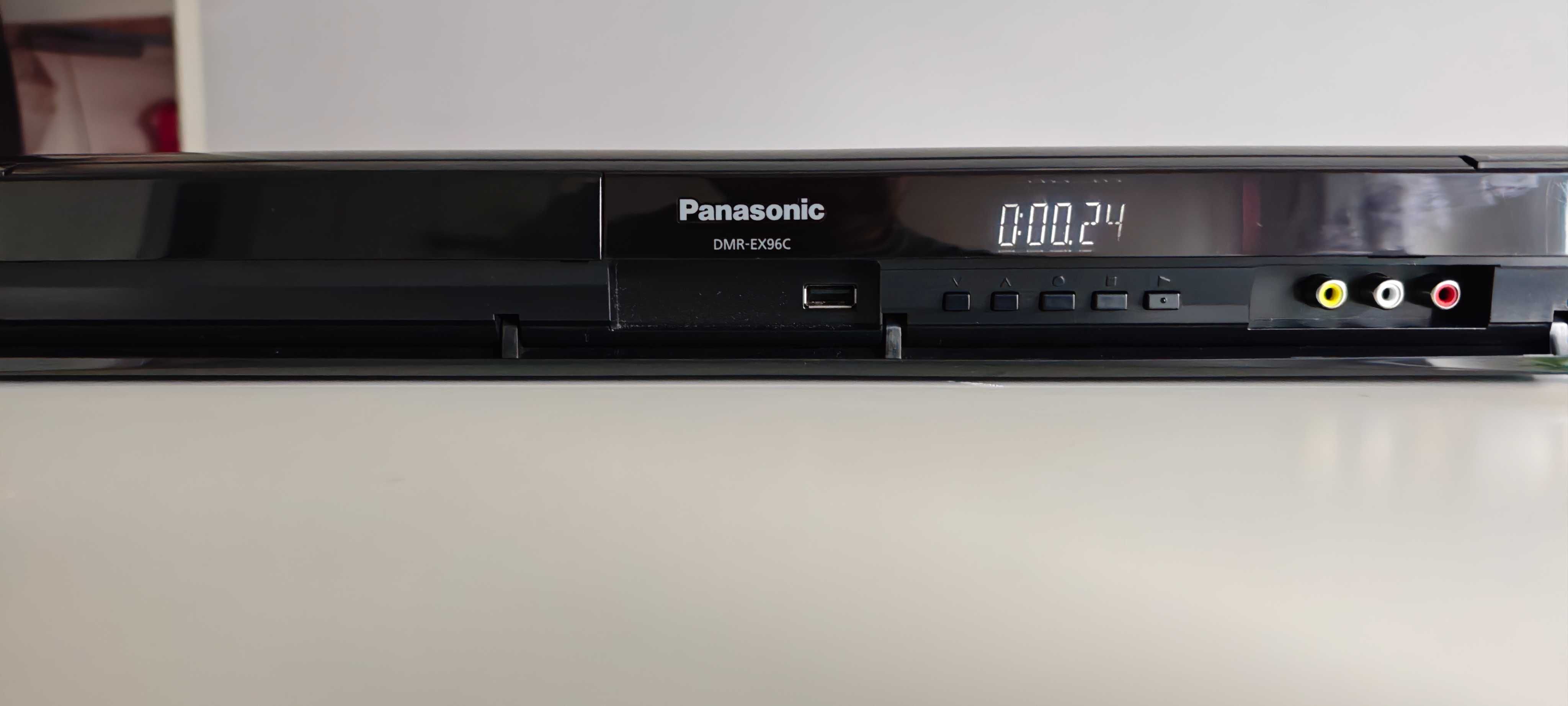 Nagrywarka z HDD320GB Panasonic DMR-EX96C +Pilot Pl.menu CI+USB