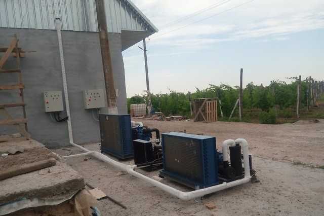 Агрегат для мінусової холодильної камери ; охолодження грибів Житомир