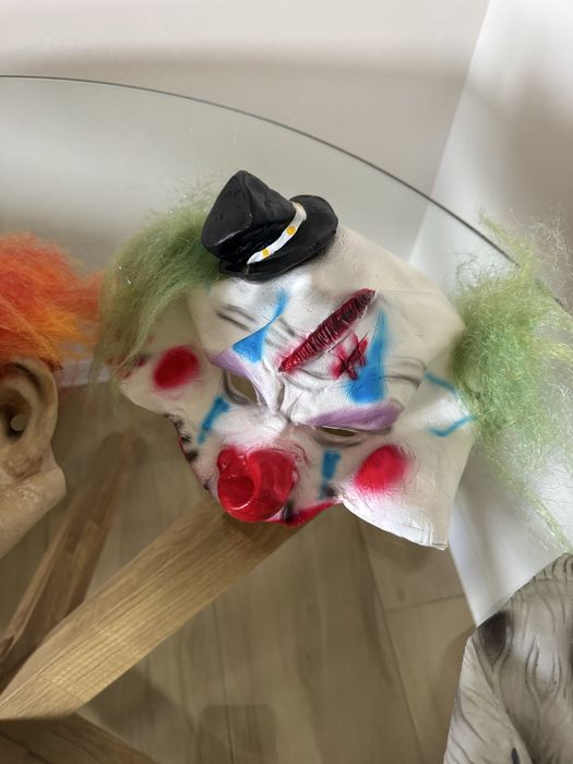 Страшные резиновые маски на хеллоуин