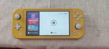 Nintendo switch lite amarela