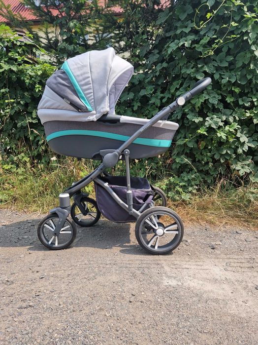 Wózek 2w1  Bebetto Murano turkusowy + Gratis