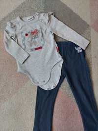 Komplet body+legginsy Coccodrillo r. 92