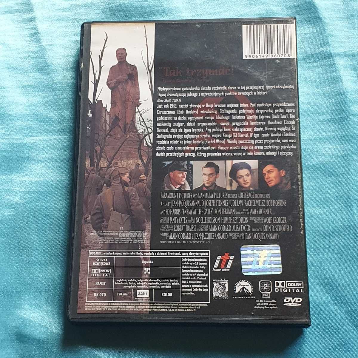 Wróg u bram (2001)  DVD