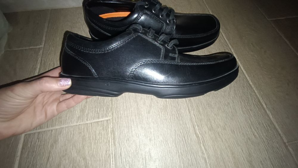 Комфортные кожаные туфли Marks Spenser р-р 42.5-43 стелька 29 см