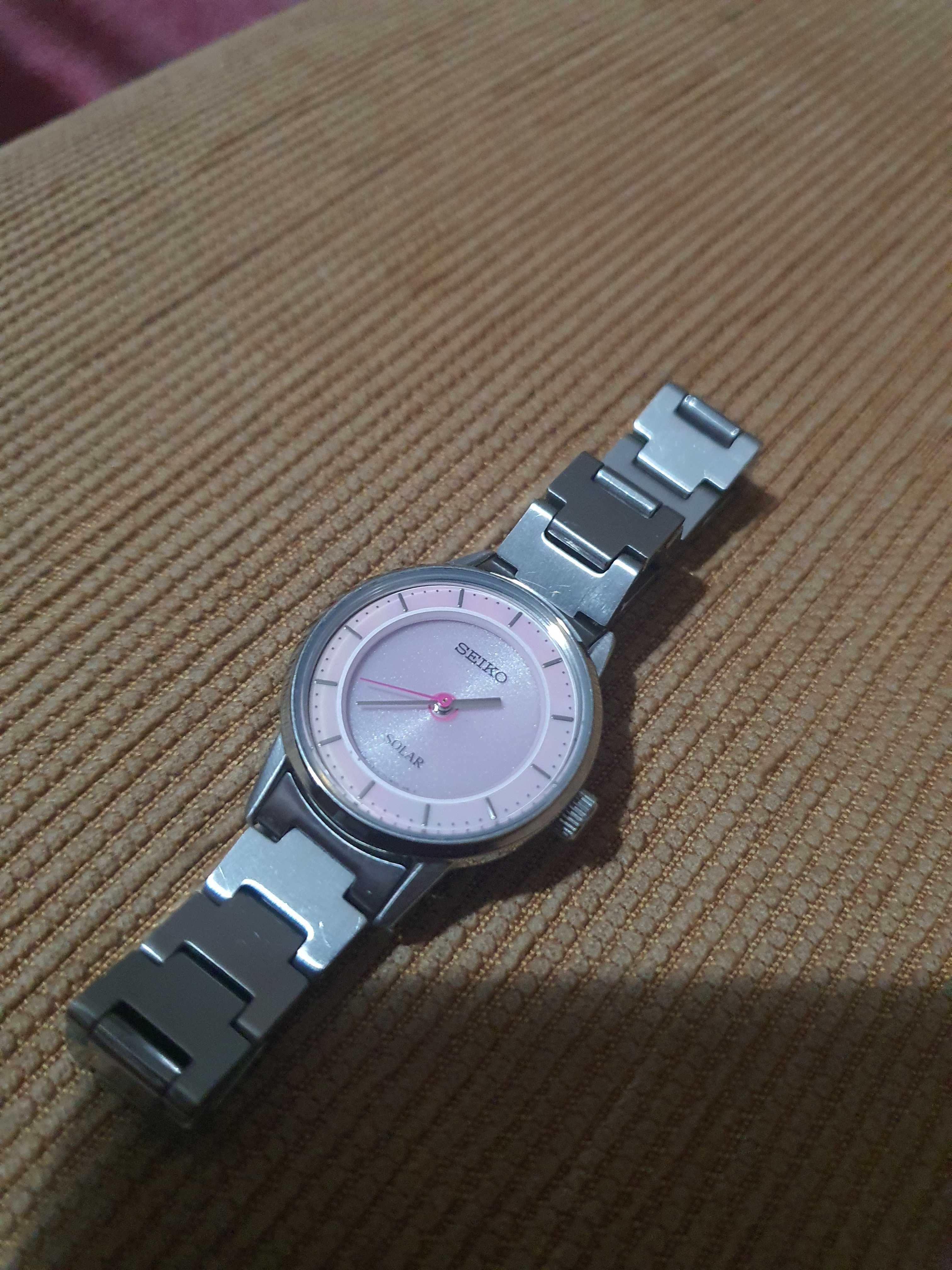 Relógio senhora Seiko Solar lindo
