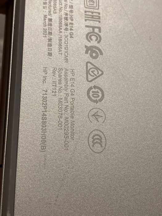 Monitor przenośny HP e14 g4