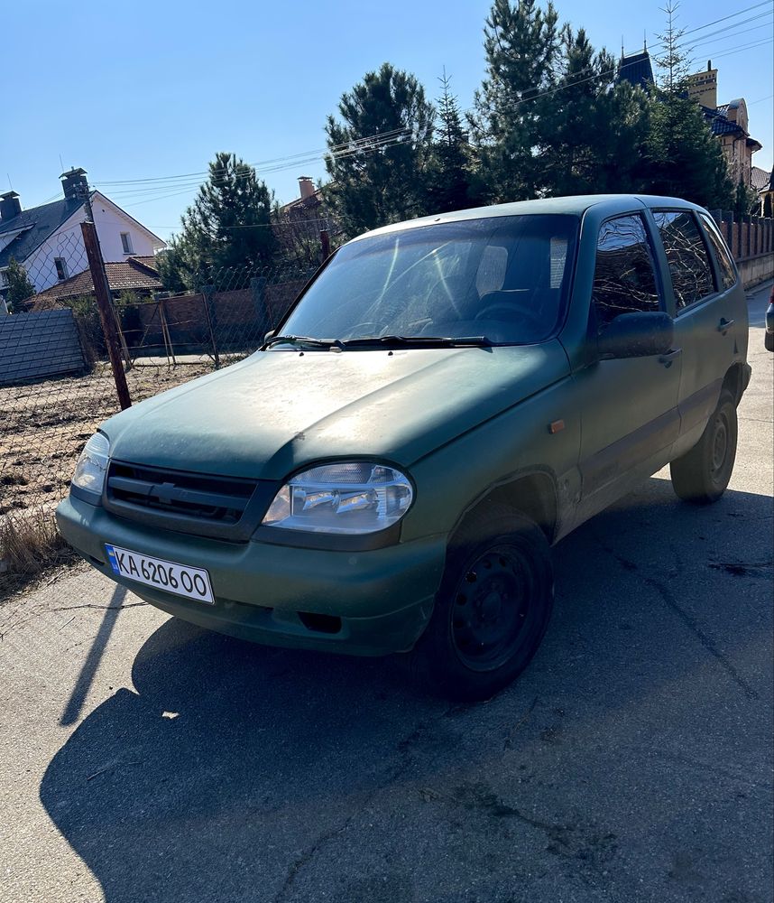 Chevrolet niva 4 4 любой вид переоформления