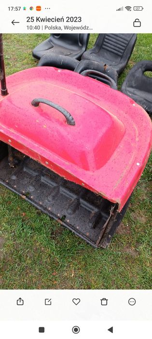 Kosiarka traktorek części