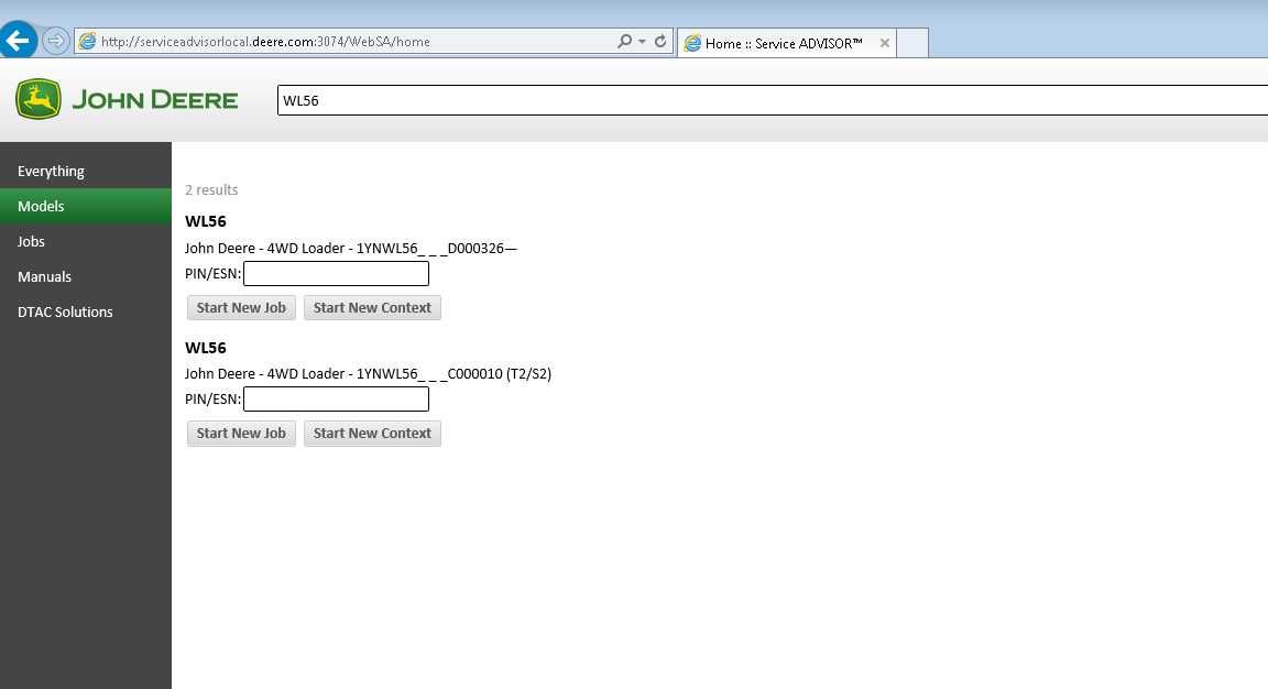 John Deere Service Advisor 5.3