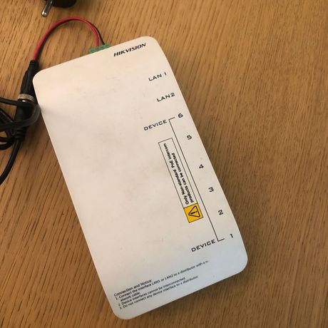SWITCH DS-KAD606-P widedomoofon monitoring IP Hikvision