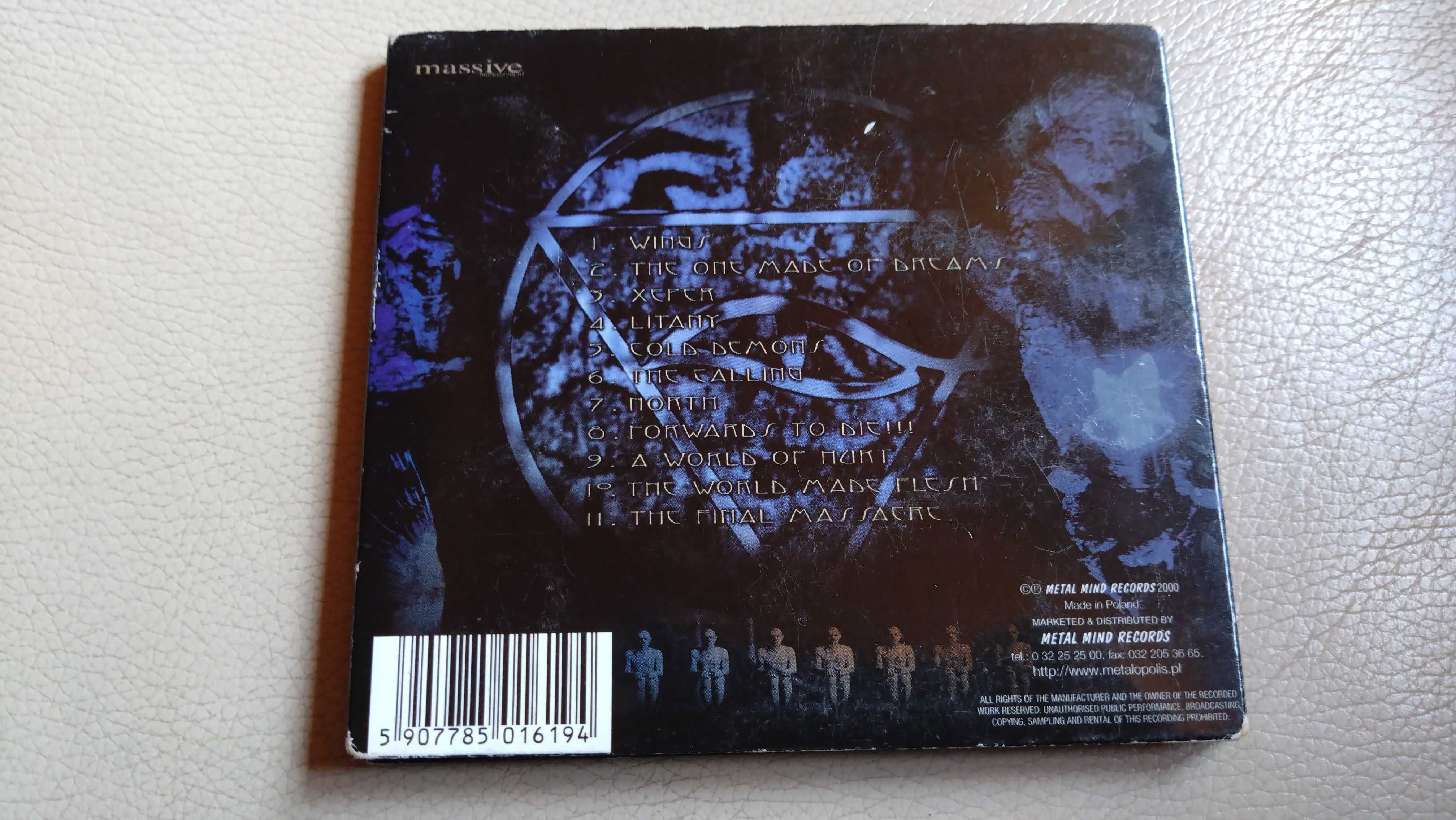 Vader ‎– Litany , digipack CD, wydanie z 2000 , polski death metal,