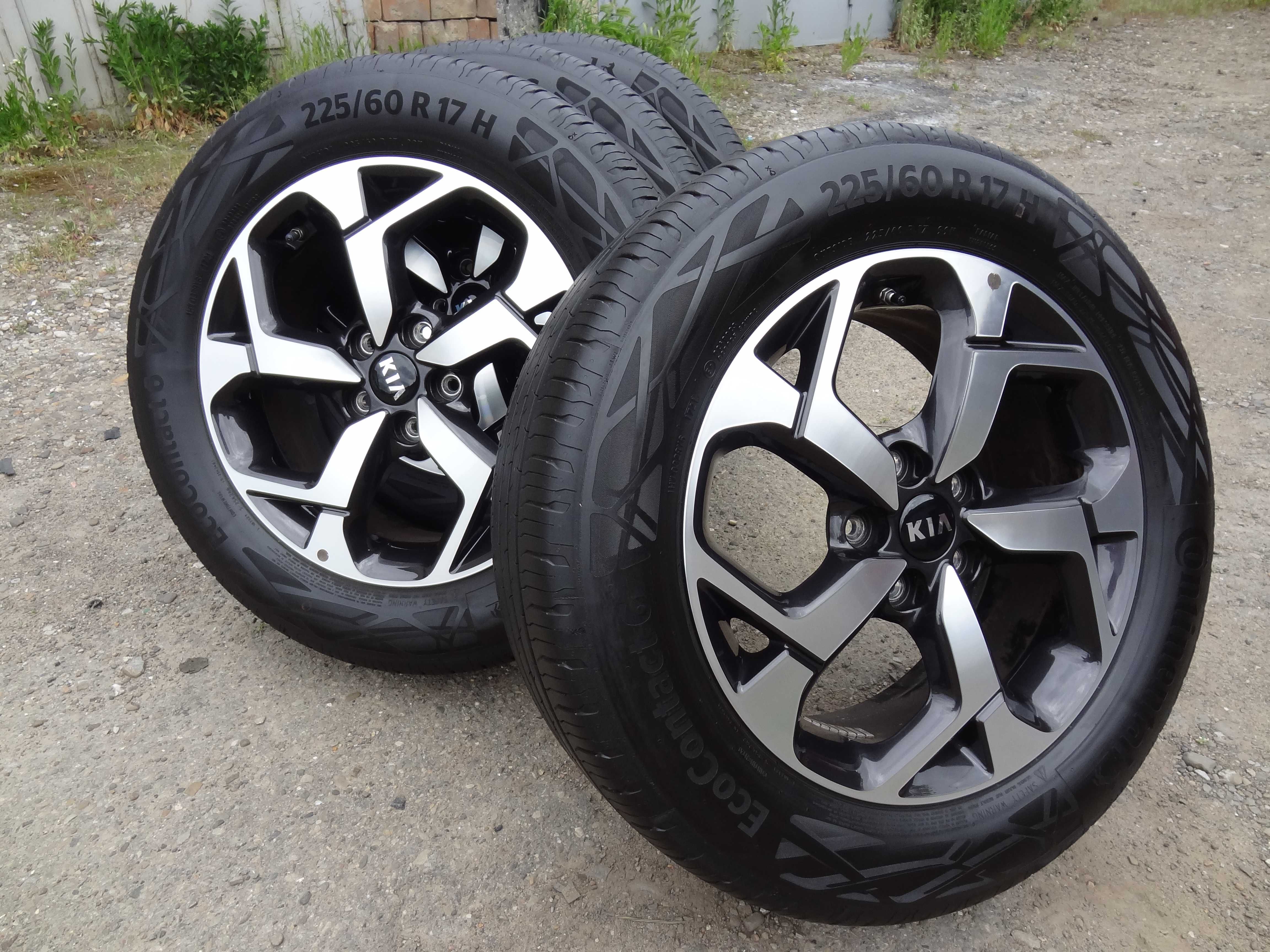 Диски KIA 17 5x114,3 - 4шт. - R 17 KIA  HYUNDAI - как НОВЫЕ