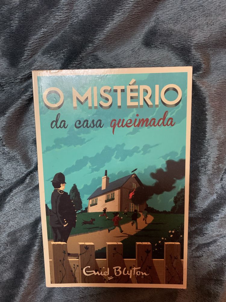 Livro “O mistério da casa queimada”