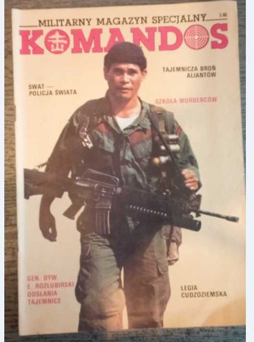 Komandos.1 Militarny Magazyn Specjalny NR 1 - 1991 ROK
