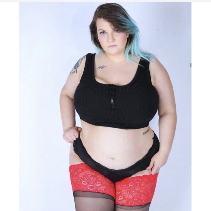 Dwie pary pończoch plus size