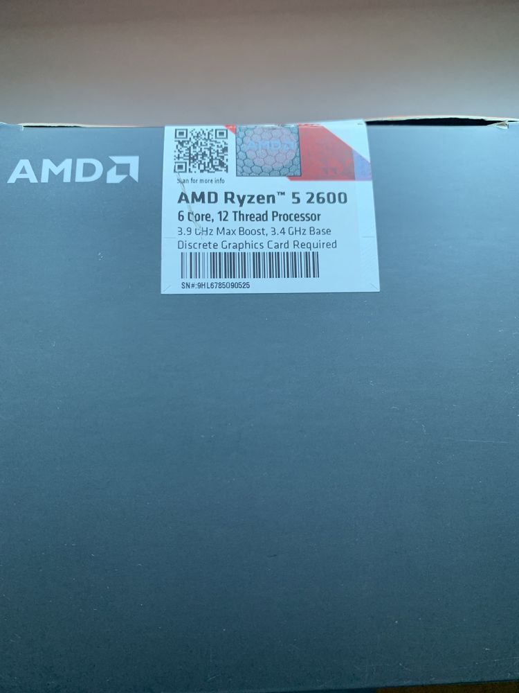 Ryzen 2600 в комплекті з кулером
