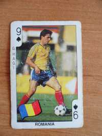Karta Football Bubble Gum - lata 90' Gheorghe Hagi
