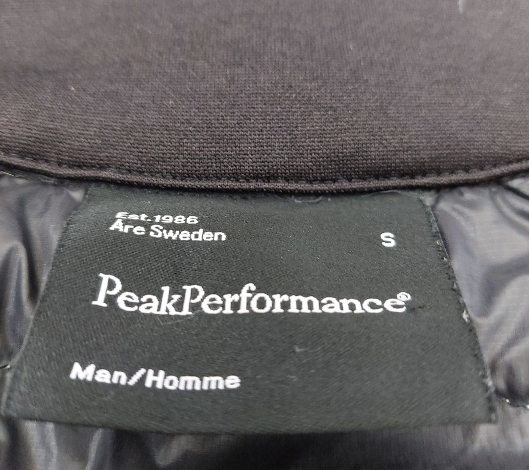 Peak Performance bluza kurtka puchowa męska S