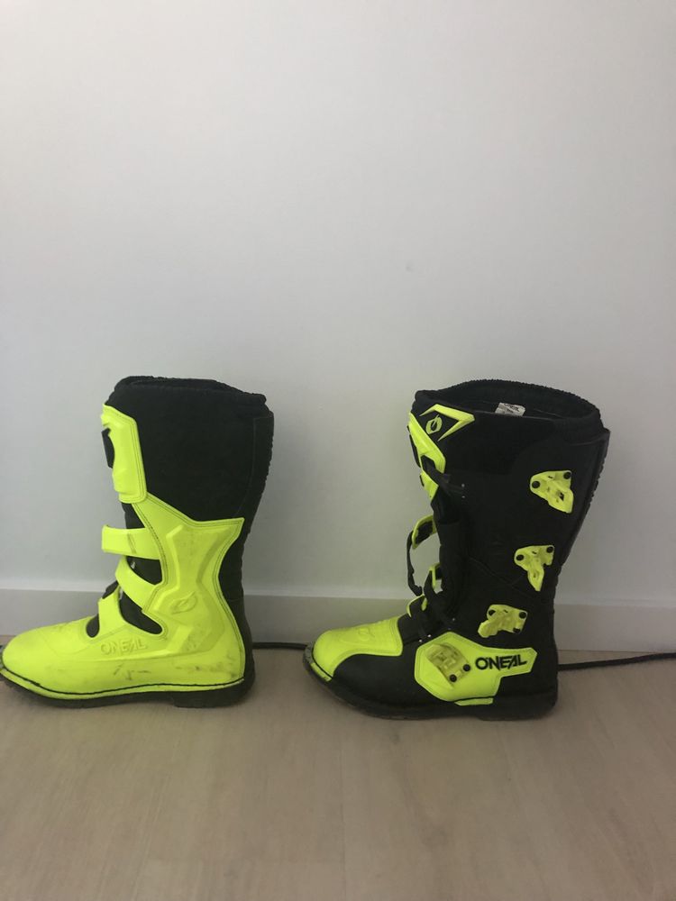 Buty O’NEAL RIDER PRO BOOT neon yellow rozmiar 47