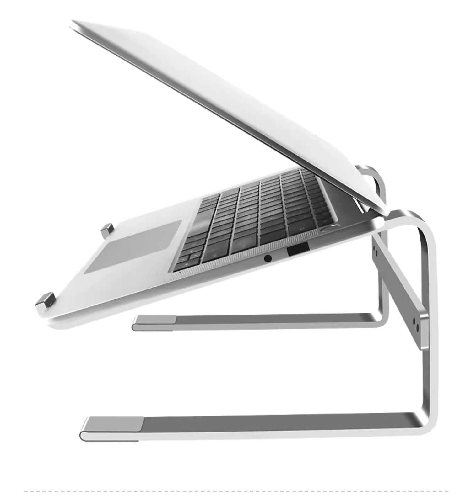 Висока підставка під ноутбук металева алюмінієва Aluminum Laptop Stand
