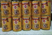10 sztuk karmy dla psa Pedigree 400 G z wołowiną