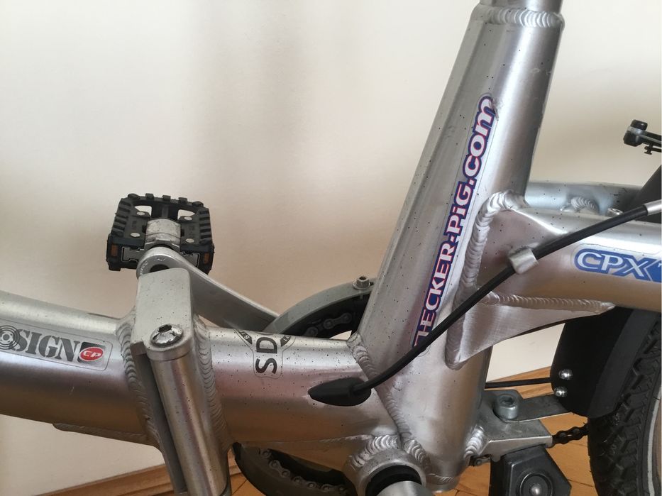 Rower składany Checker Pig aluminiowy