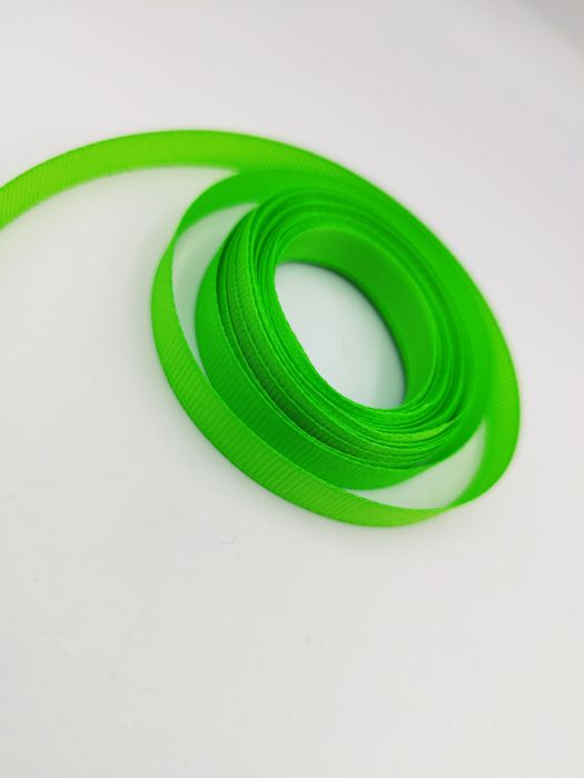 Tasiemka rypsowa, limonka. 5 m x 1 cm.